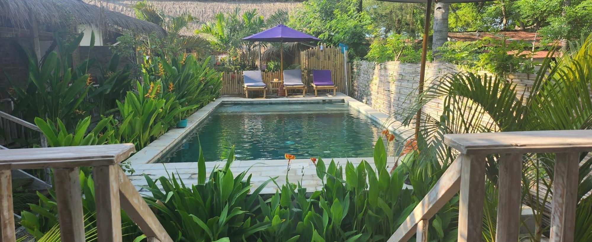 Purple Beach - Maithelia - Gili Air Exterior foto